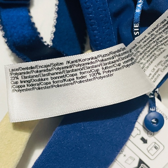 Fantasie Fusion Lace Bra in French Navy - Picture 7 of 9